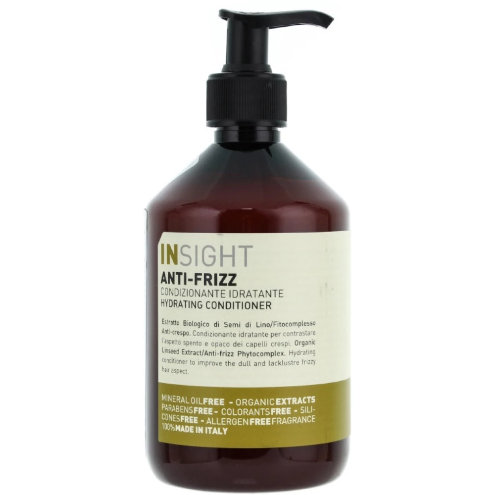Зволожувальний кондиціонер для волосся Insight Anti-Frizz Hair Hydrating Conditioner, 400 мл (8029352353536)