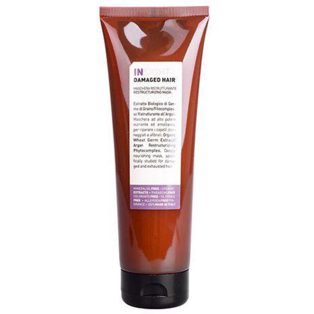Восстанавливающая маска для поврежденных волос Insight Damaged Hair Restructurizing Mask, 250 мл