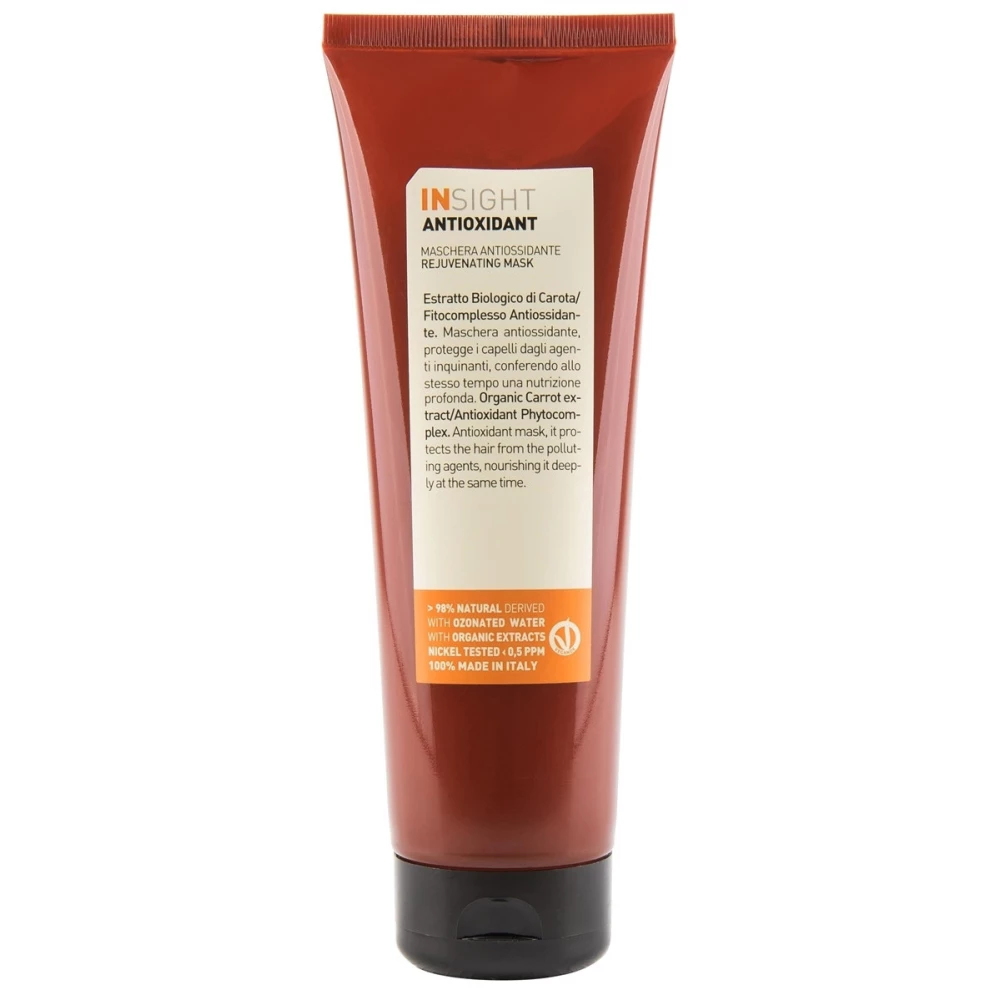 Увлажняющая маска для вьющихся волос Insight Anti-Frizz Hair Hydrating Mask, 250 мл (8029352353512)