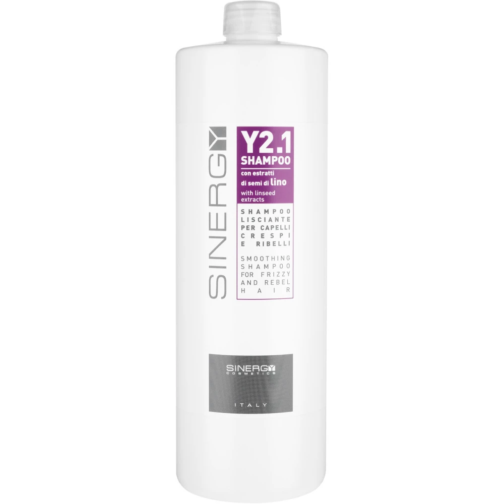 Шампунь для разглаживания непослушных волос Sinergy Y2.1 Smoothing Shampoo, 1000 мл (8033745721116)