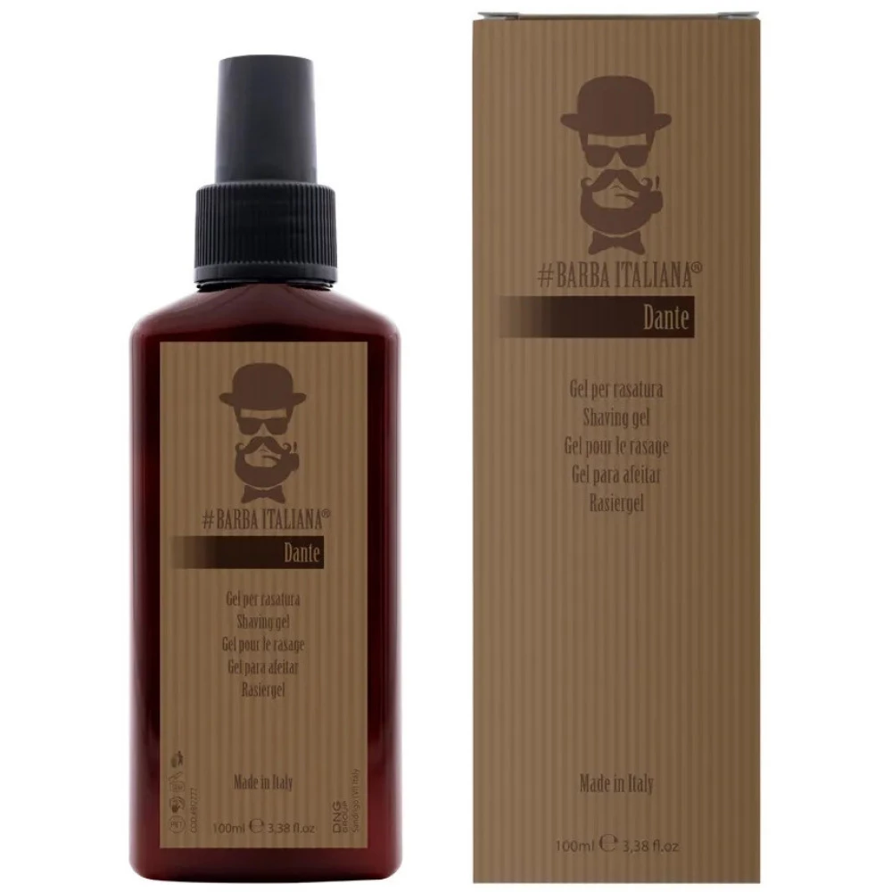 Гель для бритья Barba Italiana Dante Shaving Gel, 100 мл (8068020410560)