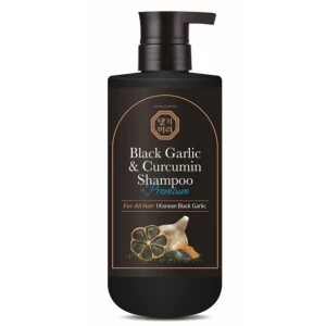 Изображение товара - Премиальный шампунь с экстрактом черного чеснока Daeng Gi Meo Ri Premium Black Garlic , 500 мл (8807779100762)