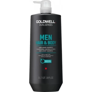Изображение товара -  Шампунь для волос и тела Goldwell Men Hair & Body Shampoo, 1000 мл (4021609028734)