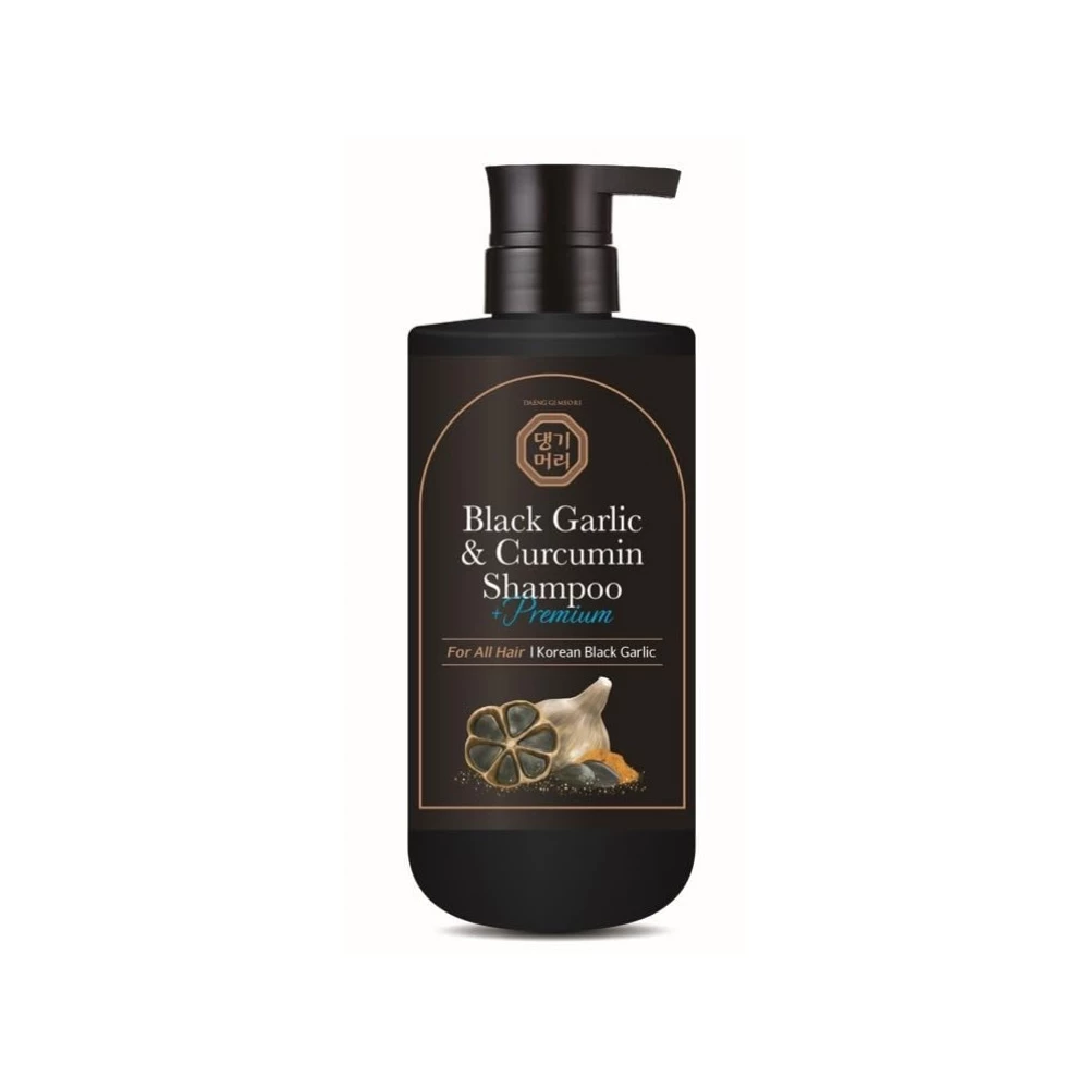 Премиальный шампунь с экстрактом черного чеснока Daeng Gi Meo Ri Premium Black Garlic , 500 мл (8807779100762)
