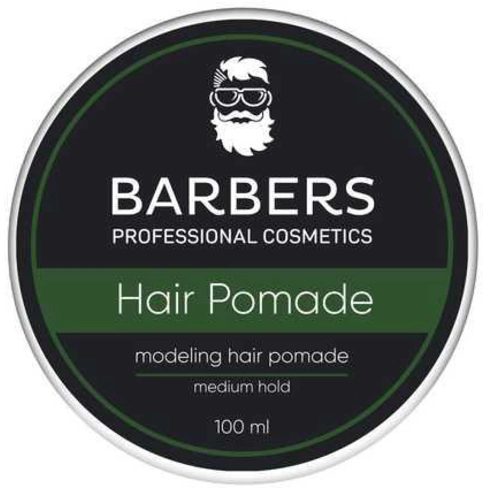 Помада для укладки волос Barbers Modeling Hair Pomade Medium Hold, 100 мл (4823109403062)