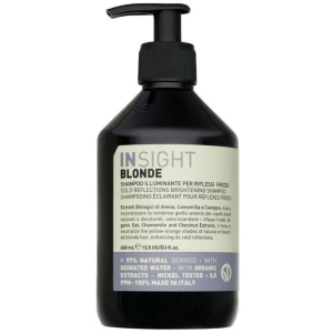 Изображение товара -  Шампунь для холодных оттенков Insight Blonde Cold Reflections Shampoo, 400 мл (8029352356827)