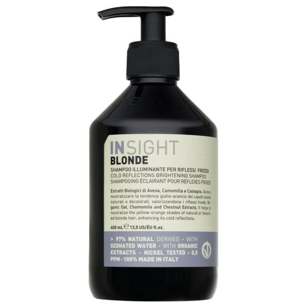 Шампунь для холодных оттенков Insight Blonde Cold Reflections Shampoo, 400 мл (8029352356827)