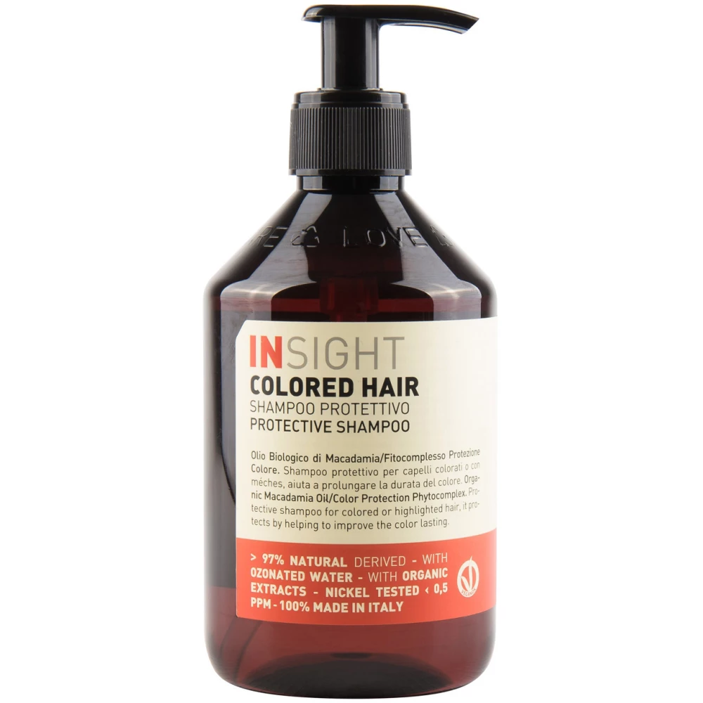Шампунь для защиты цвета окрашенных волос Insight Colored Hair Protective Shampoo, 400 мл (8029352353666)