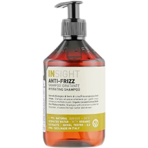 Изображение товара -  Увлажняющий шампунь для вьющихся волос Insight Anti-Frizz Hair Hydrating Shampoo, 400 мл (8029352353482)