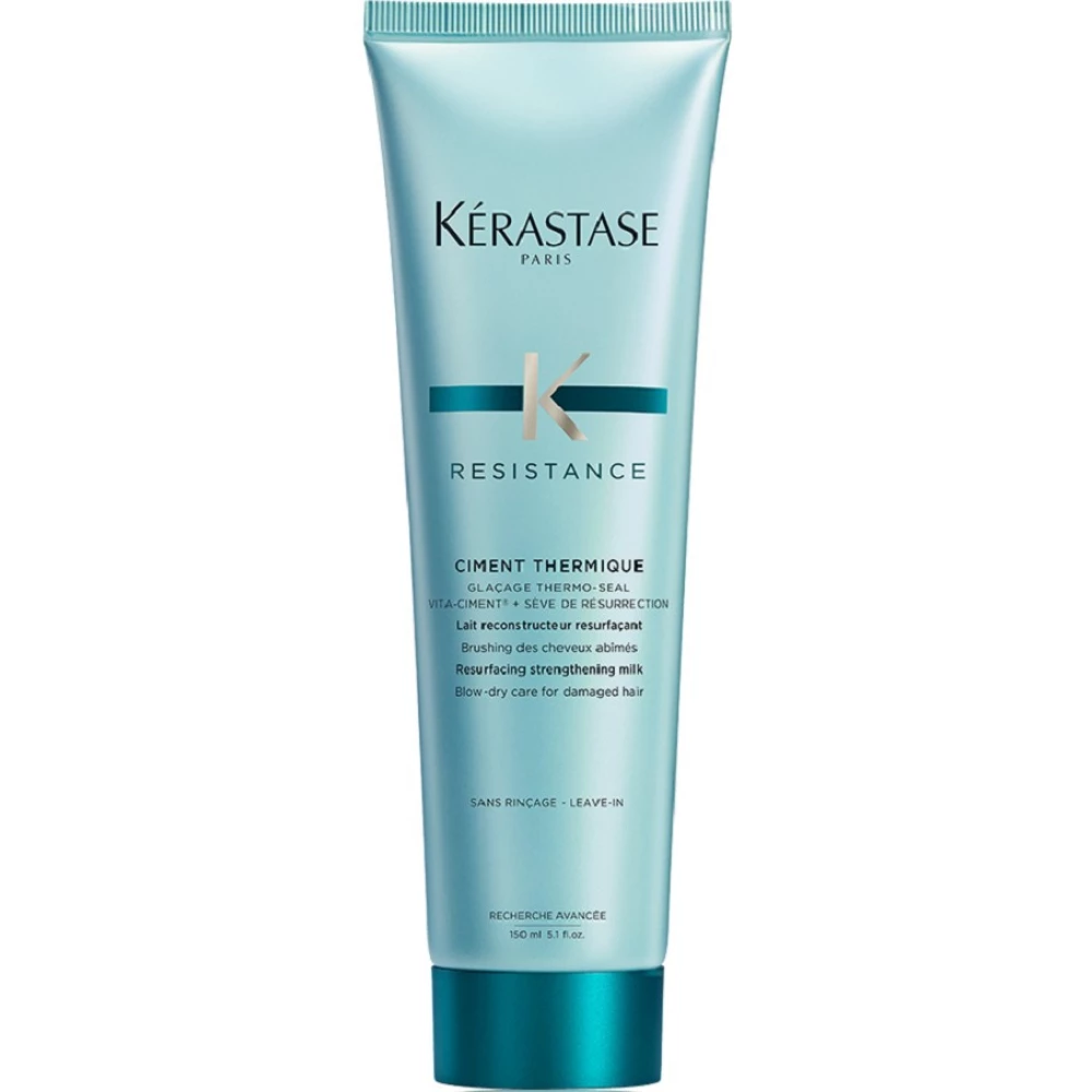 Термоактивный уход для поврежденных волос Kerastase Resistance Ciment Thermique, 150 мл (3474630652439)