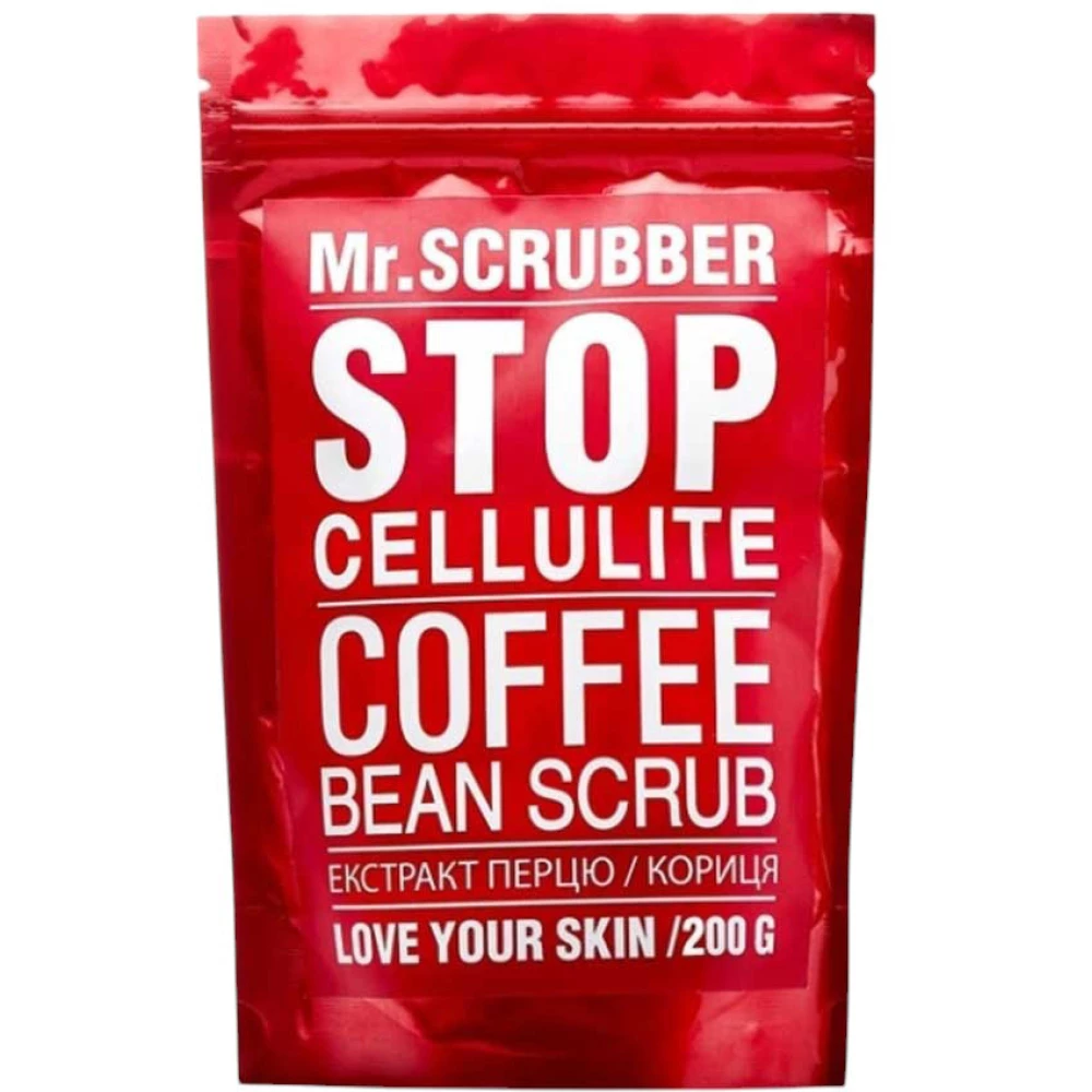 Антицеллюлитный скраб для тела Mr. Scrubber Stop Cellulite, 200 г (4820200231396)