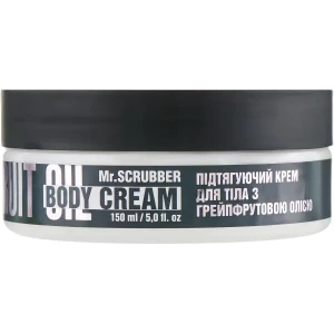 Изображение товара - Лифтинг крем для тела с грейпфрутовым маслом Mr. Scrubber Body Couture Grapefruit Oil, 150 мл (4820200230177)