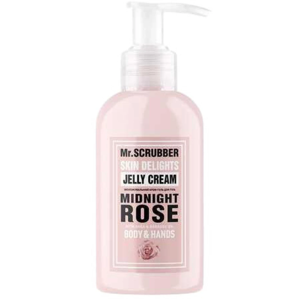 Крем-гель для тела и рук Mr. Scrubber Skin Delights Midnight Rose, 150 мл (4820200231778)