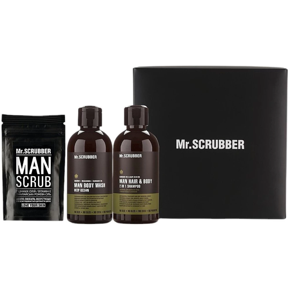 Набор Mr. Scrubber New Man Basic, 3 шт (4820200379906)