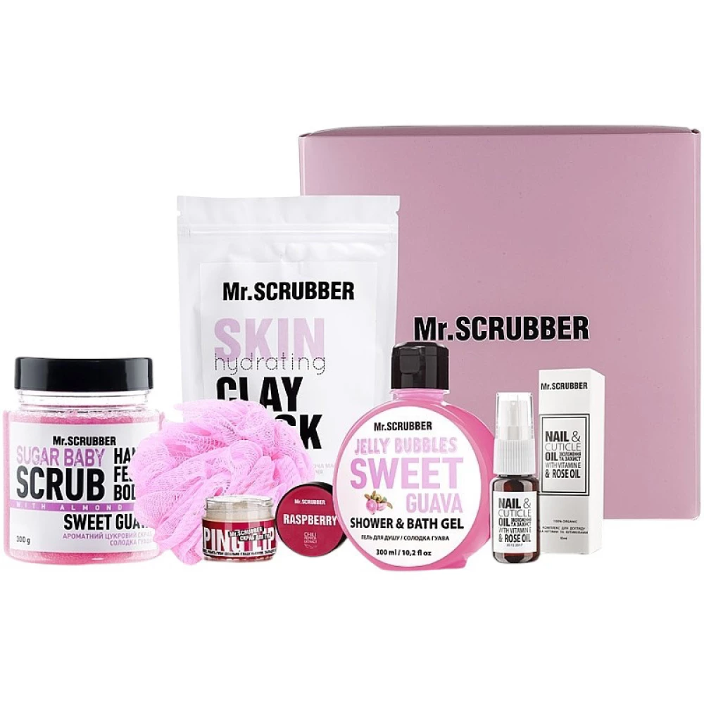 Подарочный набор Mr. Scrubber Woman Beauty Box, 6 шт (4820200379746)