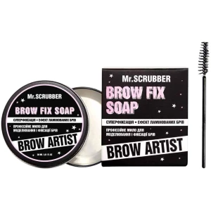 Изображение товара - Профессиональное мыло для моделирования и фиксации бровей Mr. Scrubber Brow Artist, 30 мл (4820200232003)