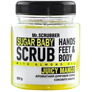 Изображение товара -  Сахарный скраб для тела Mr. Scrubber Sugar Baby Juicy Mango, 300 г (4820200230658)