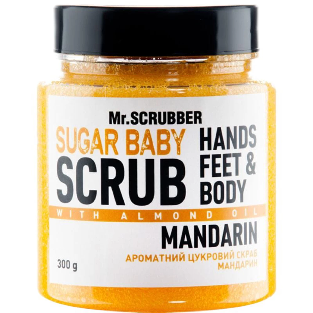 Сахарный скраб для тела Mr. Scrubber Sugar Baby Mandarin, 300 г (4820200230344)