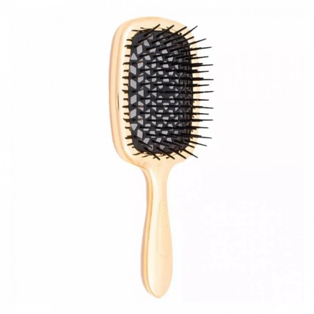 Щетка для волос золото-черная Janeke Superbrush AUSP230, 1 шт (8006060593348)