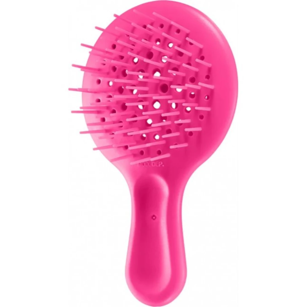 Щетка для волос розовый неон Janeke Superbrush Mini 10SP220FFL, 1 шт (8006060639442)