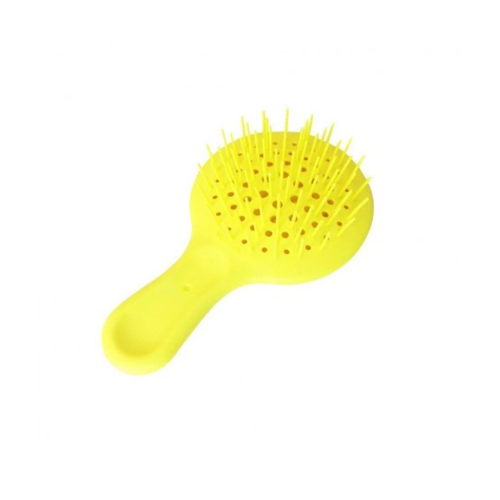 Щетка для волосмини желтый неон Janeke Superbrush 10SP220YFL, 1 шт (8006060639473)