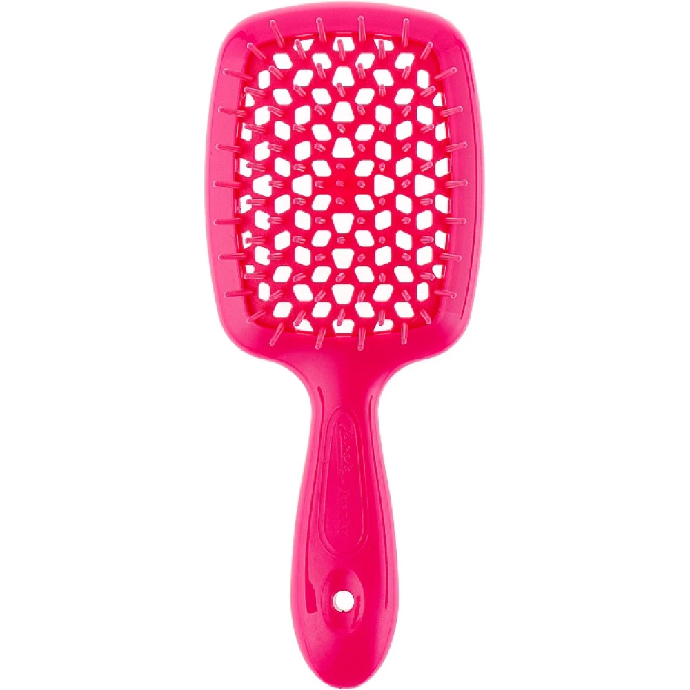 Щетка для волос розовый неон Janeke Superbrush Small 83SP234 FFL, 1 шт (8006060650058)