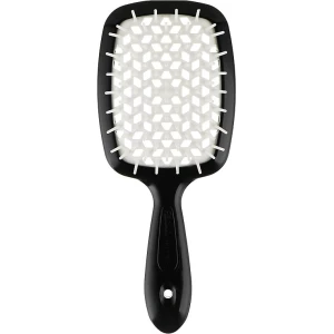 Изображение товара - Щетка для волос черно-белый Janeke Superbrush 71SP226BIA, 1 шт (8006060623458)
