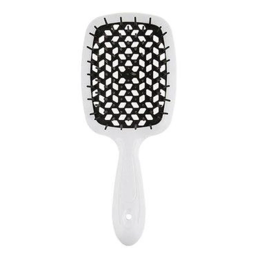 Щетка для волос бело-черная Janeke Superbrush SP226BIA, 1 шт (8006060590583)
