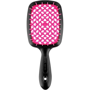 Изображение товара -  Щетка для волос черно-малина Janeke Superbrush 71SP226FFL, 1 шт (8006060314233)