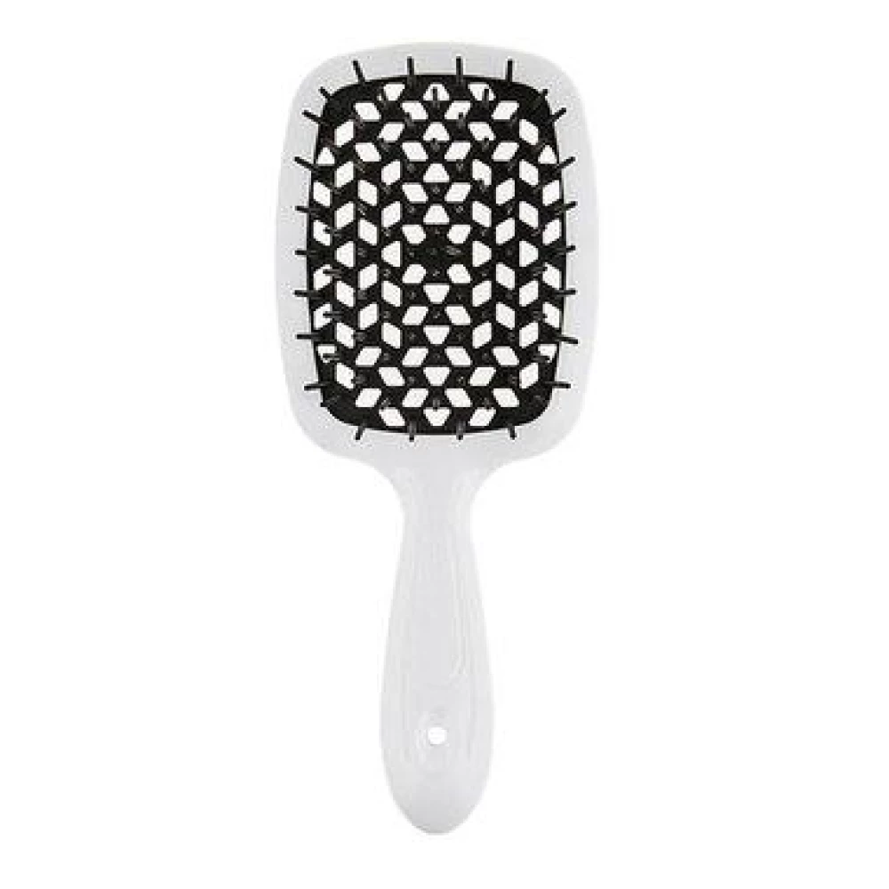 Щетка для волос бело-черная Janeke Superbrush SP226BIA, 1 шт (8006060590583)