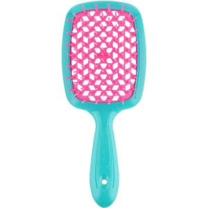 Изображение товара -  Щетка для волос бирюза-малина Janeke Superbrush 86SP226 AR, 1 шт (8006060612247)