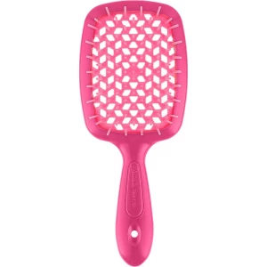 Изображение товара -  Щетка для волос розовый неон Janeke Superbrush 82SP226FFL, 1 шт (8006060639534)