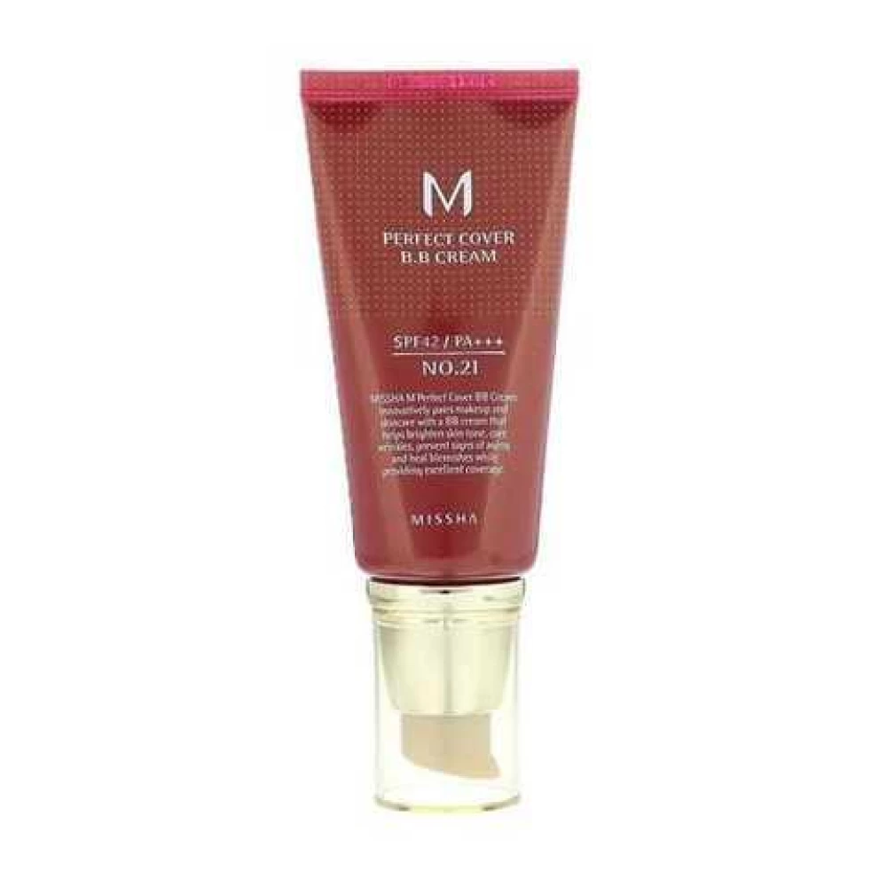 BB-крем с идеальным покрытием Missha M Perfect Cover BB Cream №21 SPF 42 PA+++, 50 мл (8806333353729)