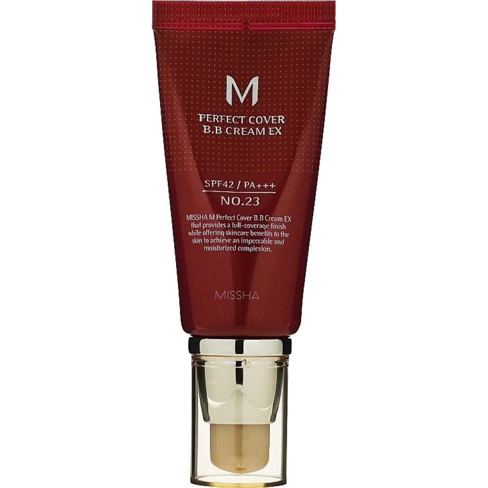 BB-крем з ідеальним покриттям Missha M Perfect Cover BB Cream №23 SPF 42 PA+++, 50 мл (8806333353736)