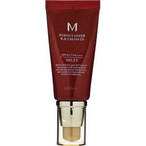 Зображення товара -  BB-крем з ідеальним покриттям Missha M Perfect Cover BB Cream №23 SPF 42 PA+++, 50 мл (8806333353736)
