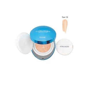 Изображение товара -  Тональный кушон Коллаген Enough Collagen Aqua Air Cushion SPF 50+ PA+++ 13, 15 г (8809084080012)