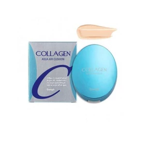 Изображение товара -  Тональный кушон Коллаген Enough Collagen Aqua Air Cushion SPF 50+ PA+++ 21, 15 г (8809084080029)