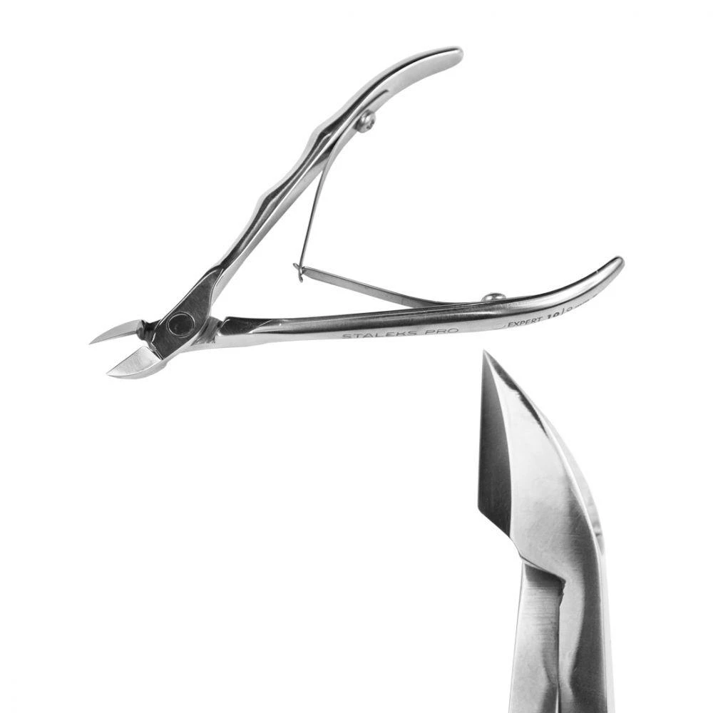 Профессиональные кусачки для кожи Staleks Expert 10 9 мм, 1 шт (4820121591203)