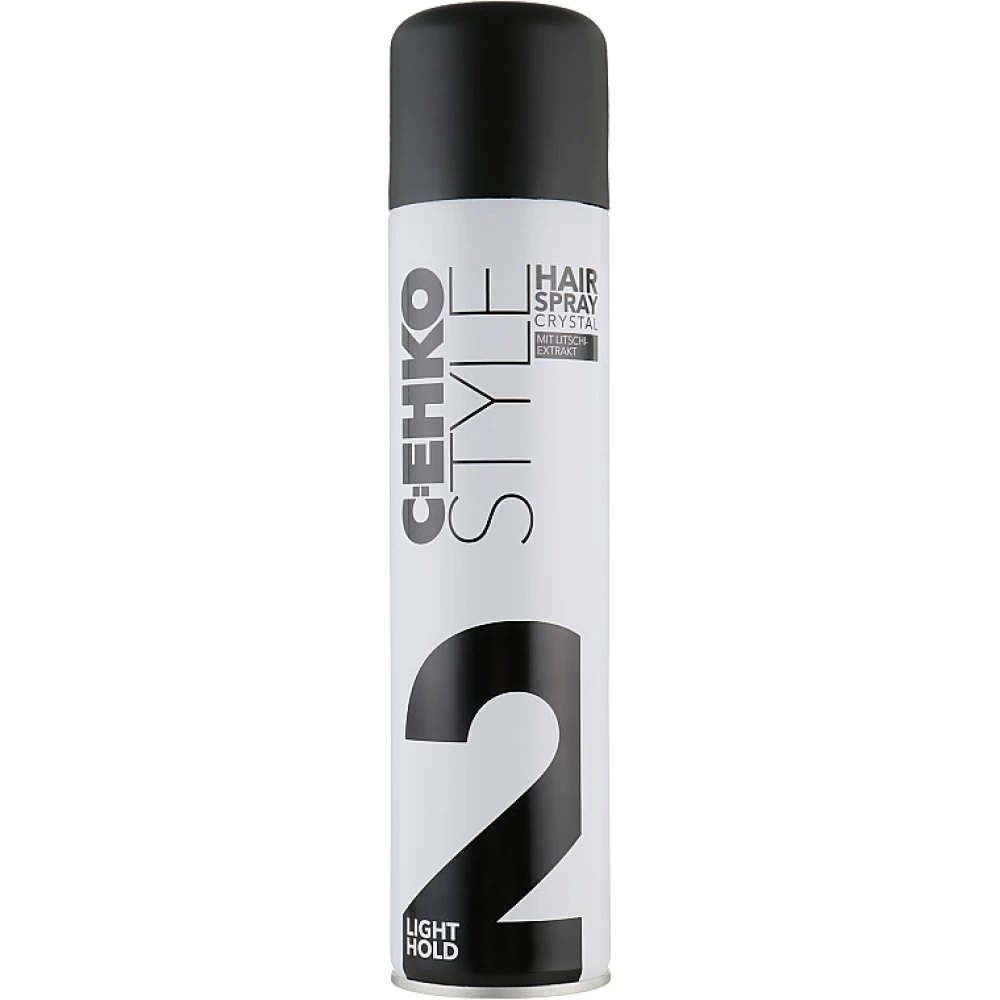Лак для волос средней фиксации C:EHKO Style Hairspray Crystal, 400 мл (4012498629652)