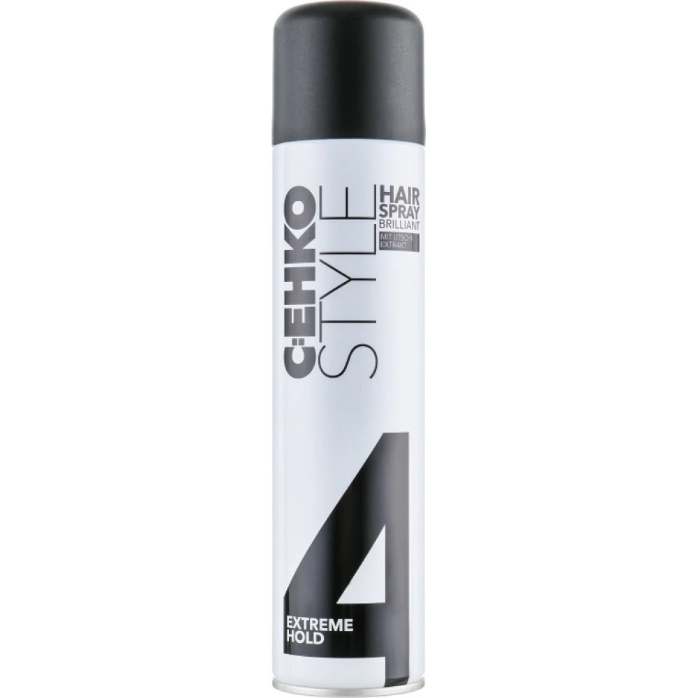 Лак для волос суперсильной фиксации C:EHKO Style Hairspray Brilliant, 400 мл (4012498647656)