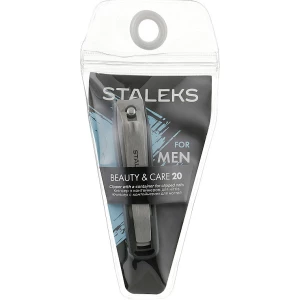 Изображение товара -  Книпсер с контейнером для ногтей Staleks Beauty & Care 20 KBC-20 , 1 шт (4820121595393)