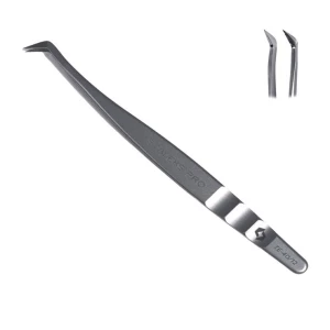 Изображение товара -  Профессиональный пинцет для ресниц Staleks Expert 40 Type 12, 1 шт (4820121594167)