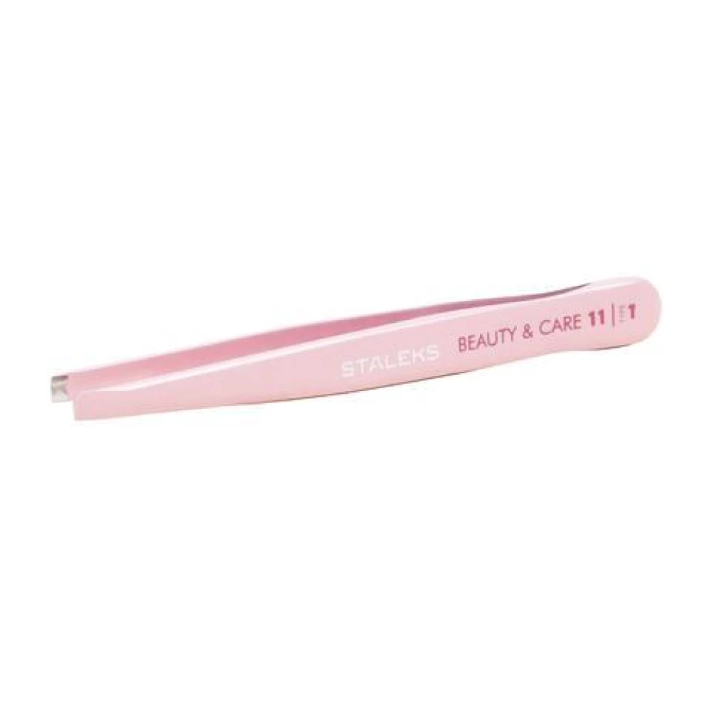 Пинцет точечный для бровей Staleks Beauty & Care 11 Type 5, 1 шт (4820121593658)