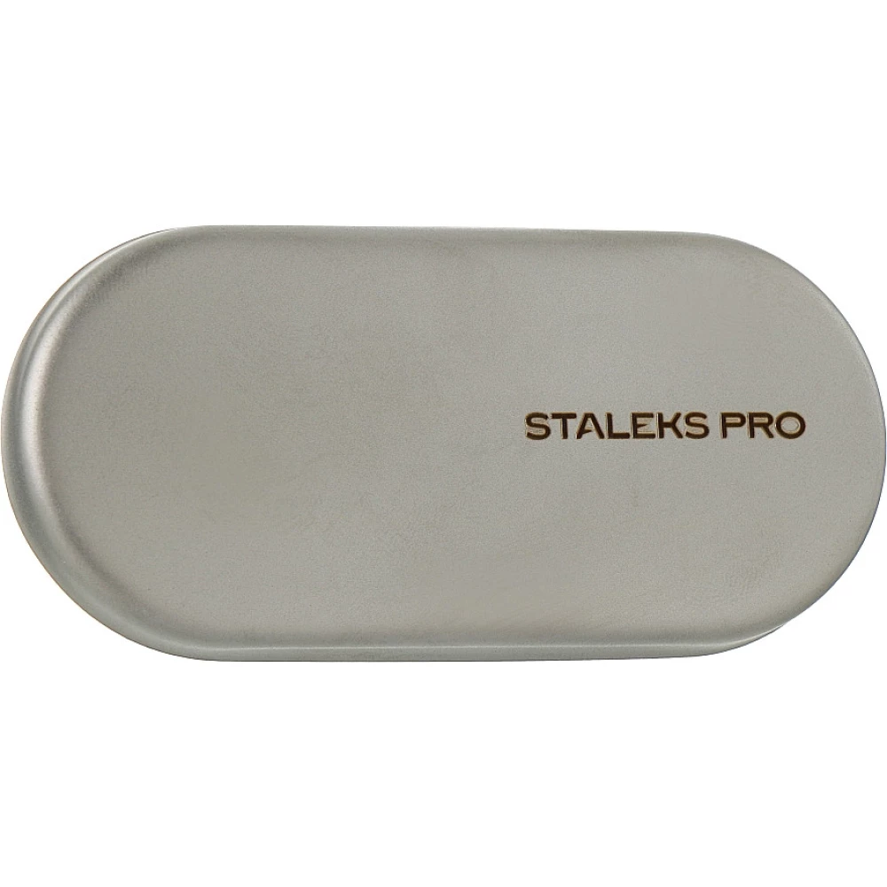 Лоток с крышкой из нержавеющей стали для фрез Staleks 90х40х15 мм, 1 шт (4820121591517)