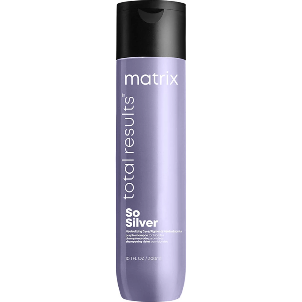 Шампунь для нейтрализации желтизны волос Matrix Total Results So Silver, 300 мл (3474630741713)