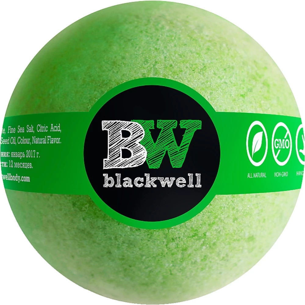 Бомбочка для ванны Яблоко Blackwell, 165 мл (4820085154315)