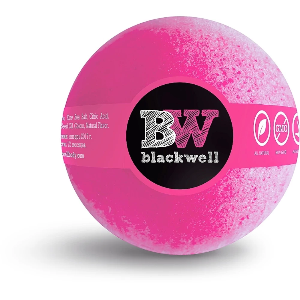 Бомбочка для ванны Клубника Blackwell, 165 мл (4820085154384)