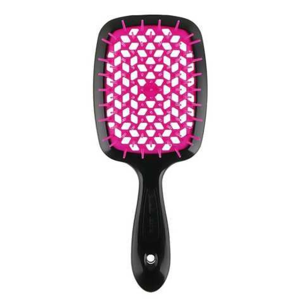 Щетка для волос черная фуксия Janeke SUPERBRUSH 71SP226FUX, 1 шт (8006060562498)