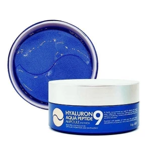 Зображення товара -  Гідрогелеві патчі Medi-peel Hyaluron Aqua Peptide 9 Ampoule Eye Patch, 60 шт (8809409343662)