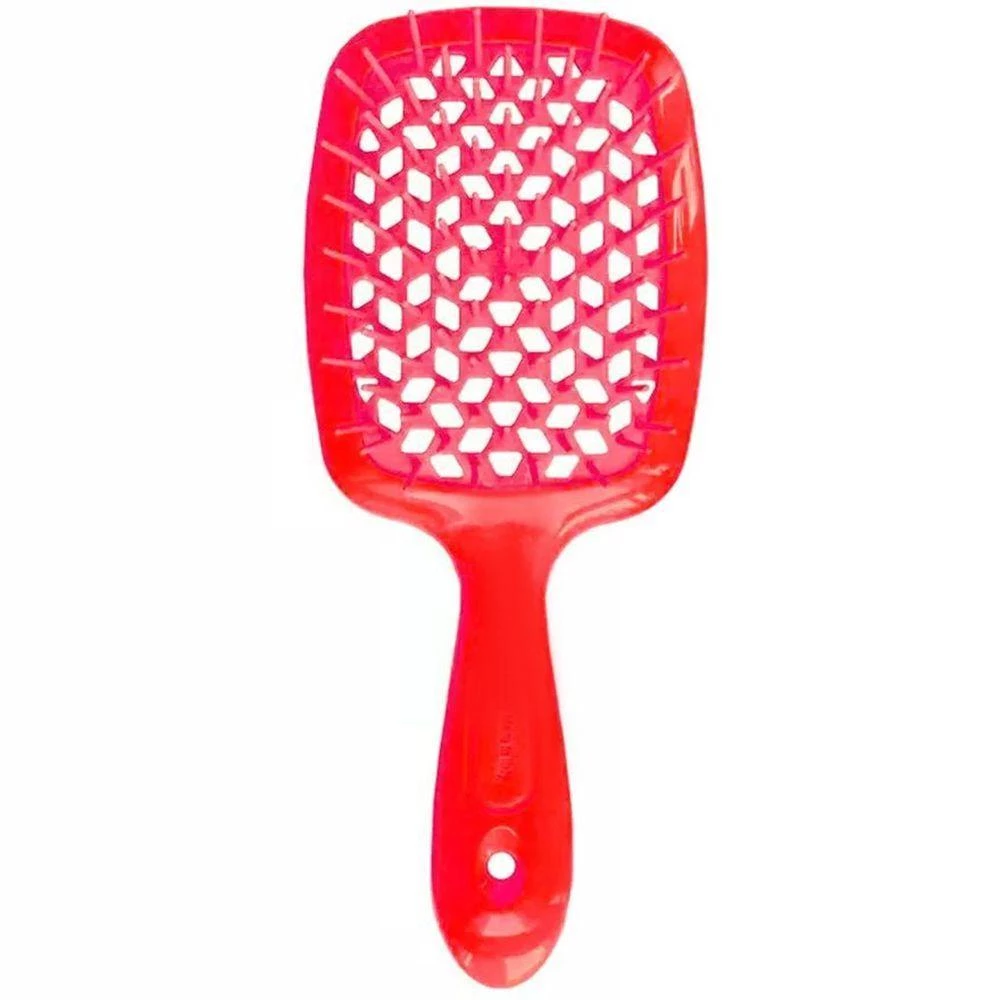 Щетка для волос коралловая неоновая Janeke SUPERBRUSH Small 83SP234 PFL, 1 шт (8006060650072)